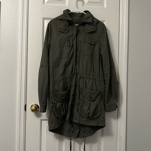 H&M size 8 (large) hooded utility jacket